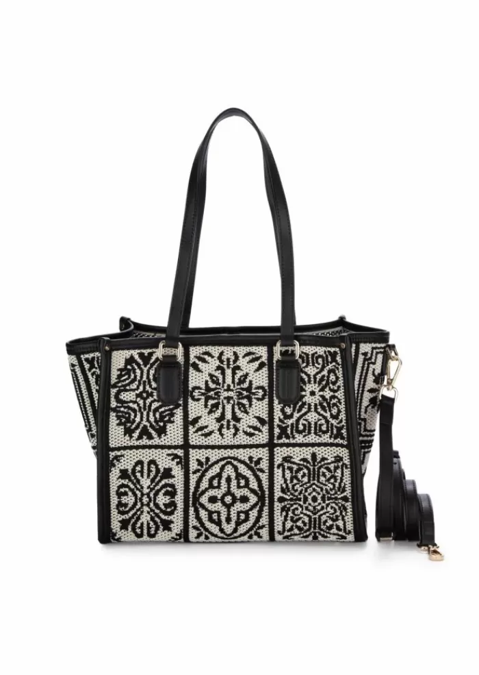 Sale | Borsa A Spalla Lisbona Nero Bianco Tracolle