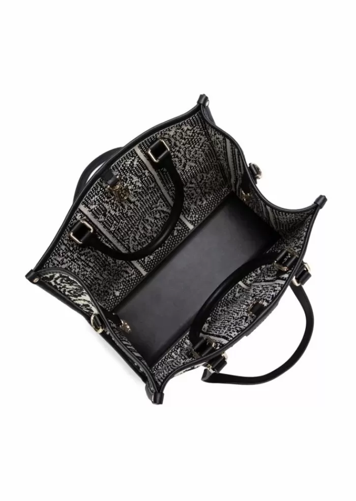 Sale | Borsa A Spalla Lisbona Nero Bianco Tracolle