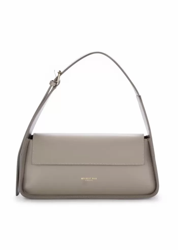 Fashion | Borsa A Spalla Lizbeth Grigio Tortora Borse A Spalla