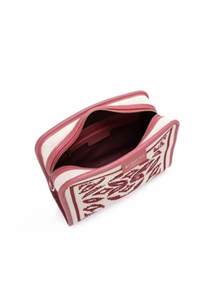 Store | Borsa A Tracolla Lisbona Mineral Rosso Bianco Tracolle