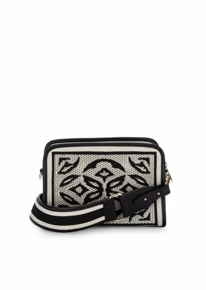 Outlet | Borsa A Tracolla Lisbona Nero Bianco Tracolle