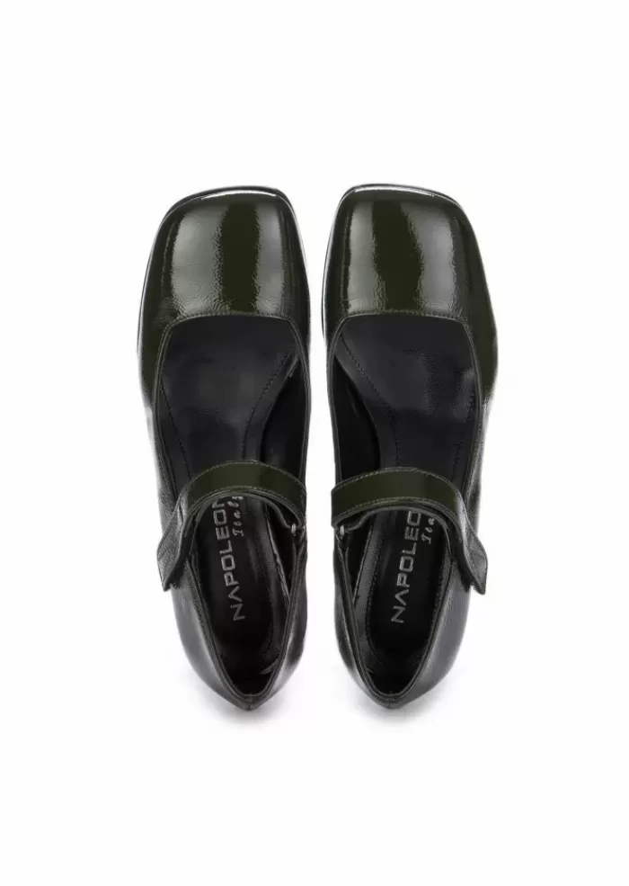 Shop | Scarpe Tacco Naplak Verde Bottiglia Tacco