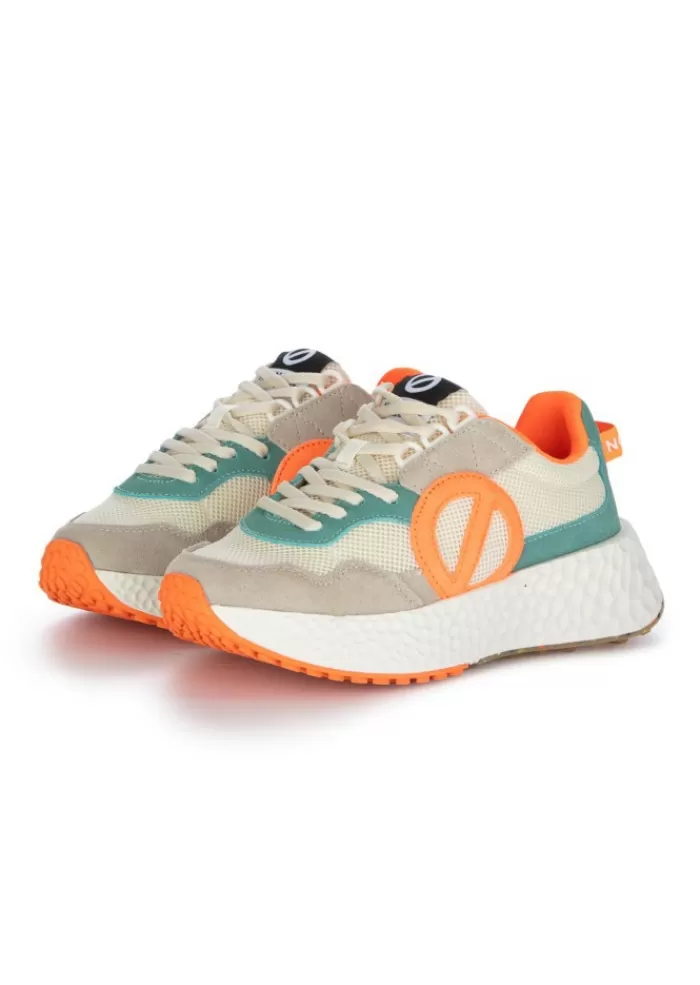 Discount | Sneakers Carter Jogger Beige Arancione Verde Sneakers