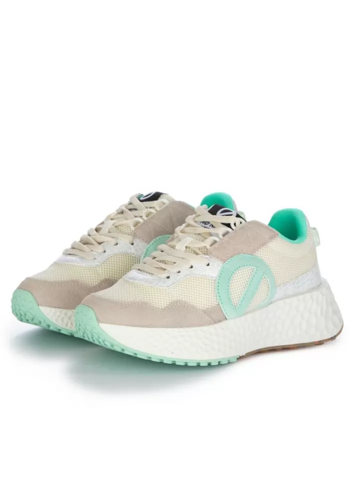 Sale | Sneakers Carter Jogger Beige Verde Acqua Sneakers