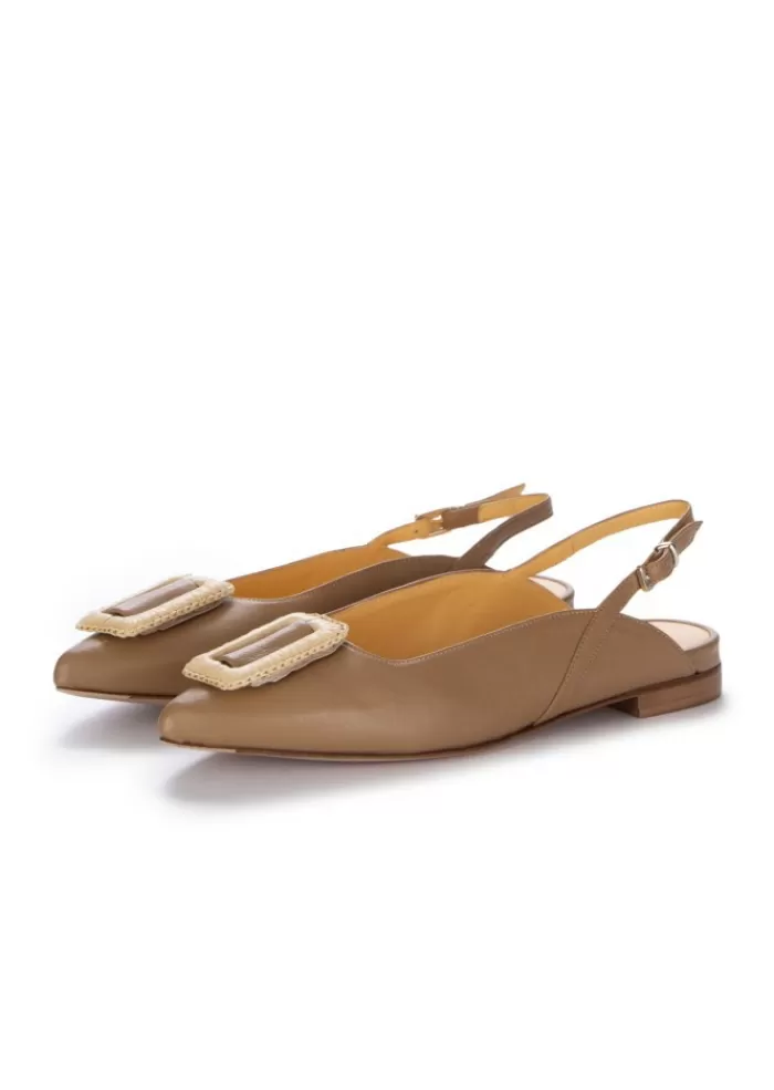 Store | Slingback Con Dettaglio Marrone Sandali