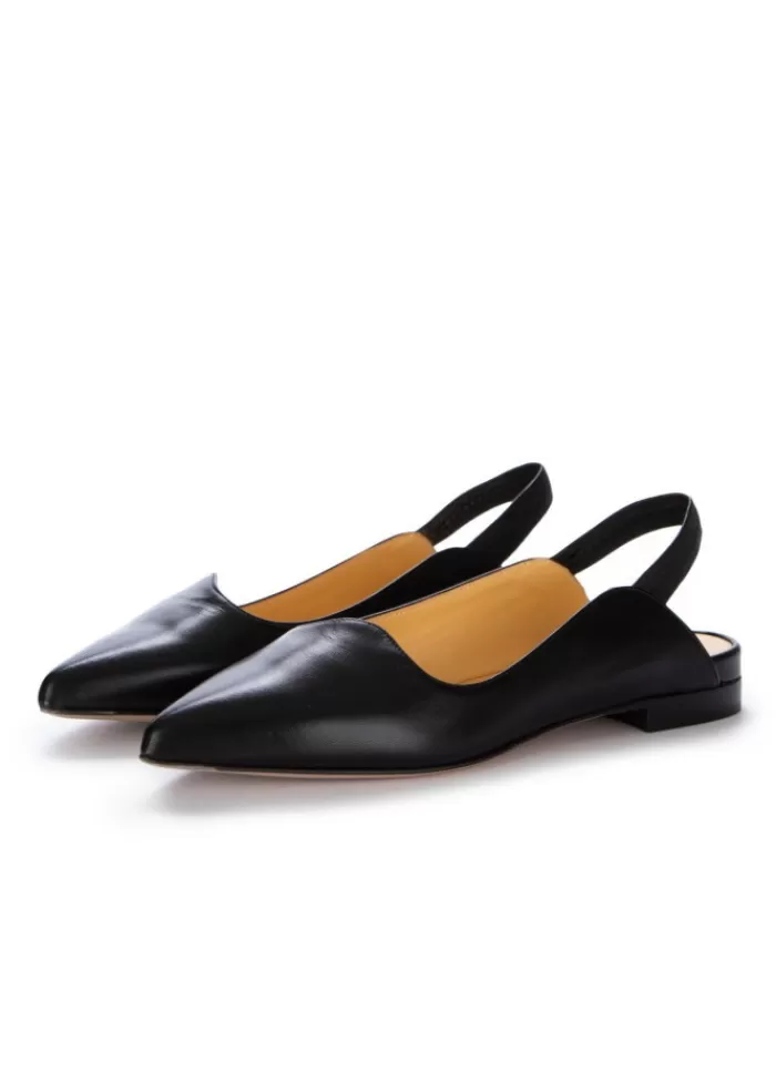 Clearance | Slingback Giorgio Nero Sandali