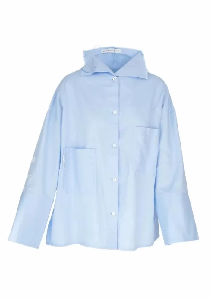 Flash Sale | Camicia Oversize Azzurro Camicie