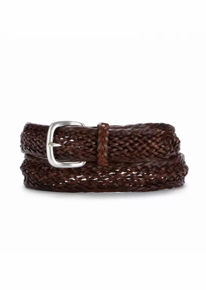 Cheap | Cintura Masculine Cuoio Marrone Bruciato Cinture