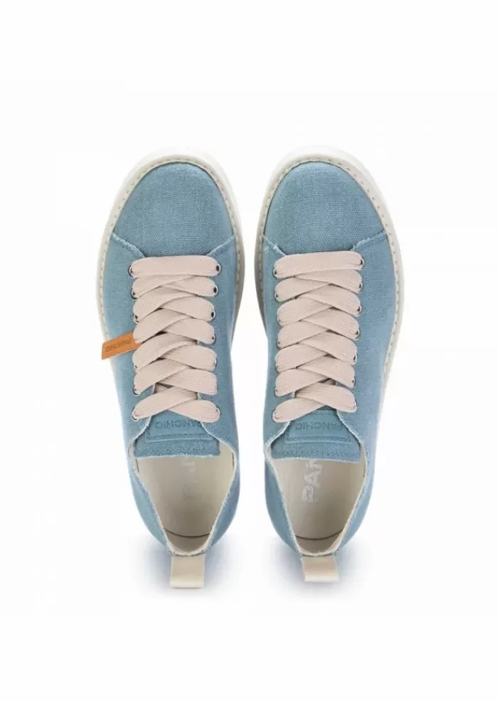 Hot | Sneakers Blu Fatte A Mano Sneakers