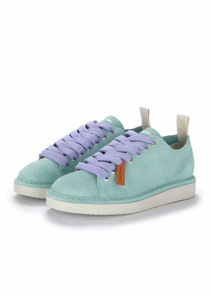 Outlet | Sneakers Camoscio Verde Acqua Sneakers