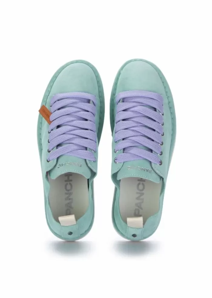 Outlet | Sneakers Camoscio Verde Acqua Sneakers