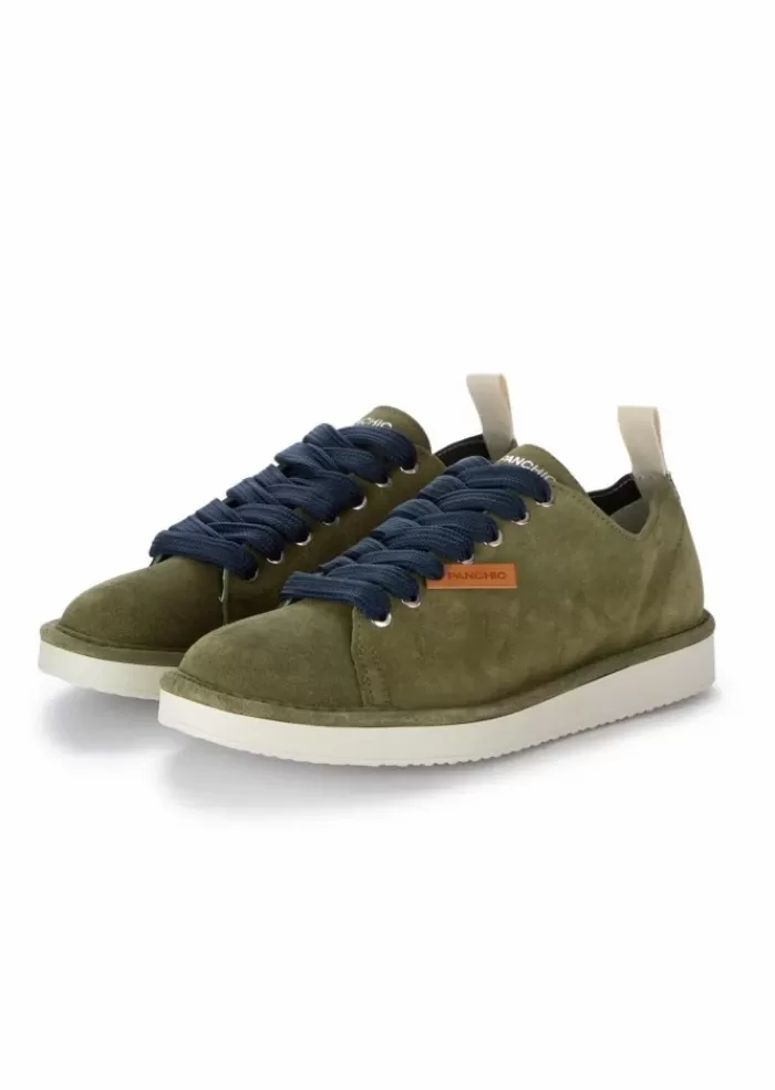 Shop | Sneakers Camoscio Verde Blu Sneakers