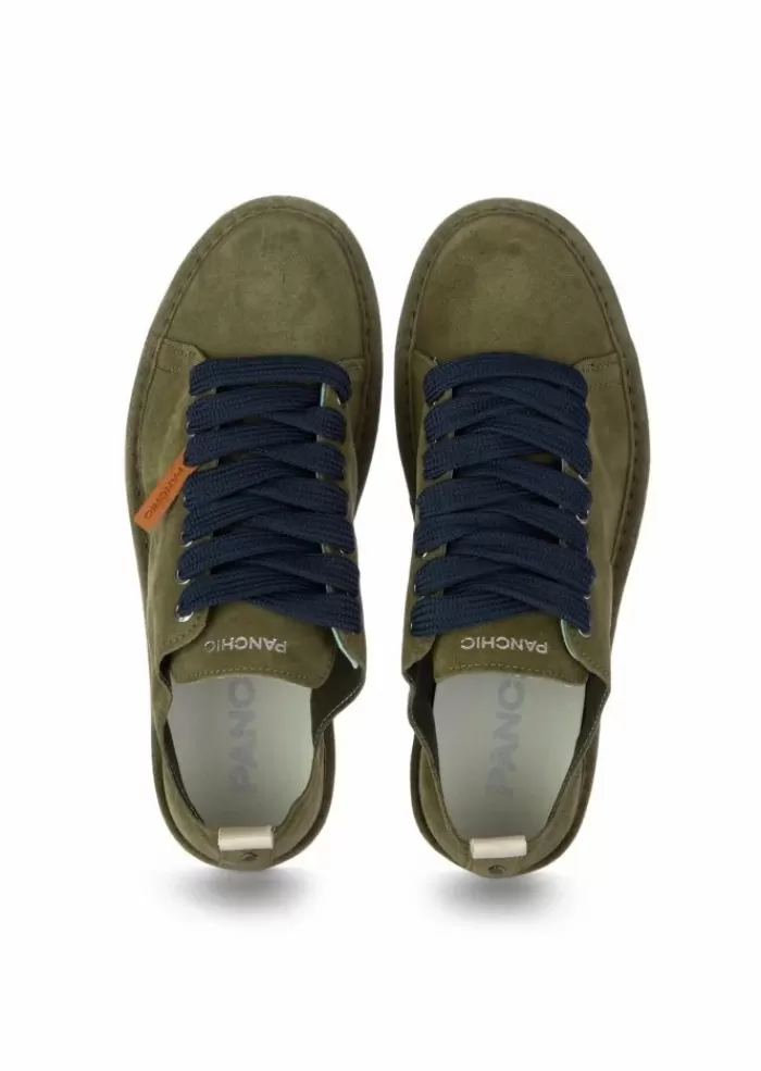 Shop | Sneakers Camoscio Verde Blu Sneakers