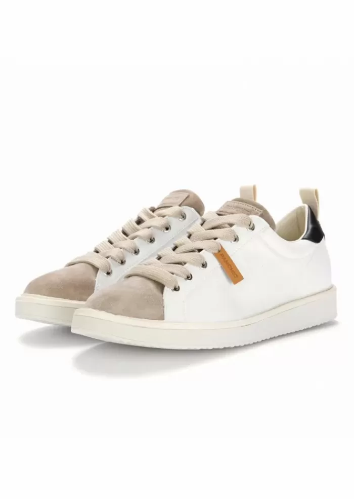 Outlet | Sneakers Eco-Pelle Bianco Beige Sneakers