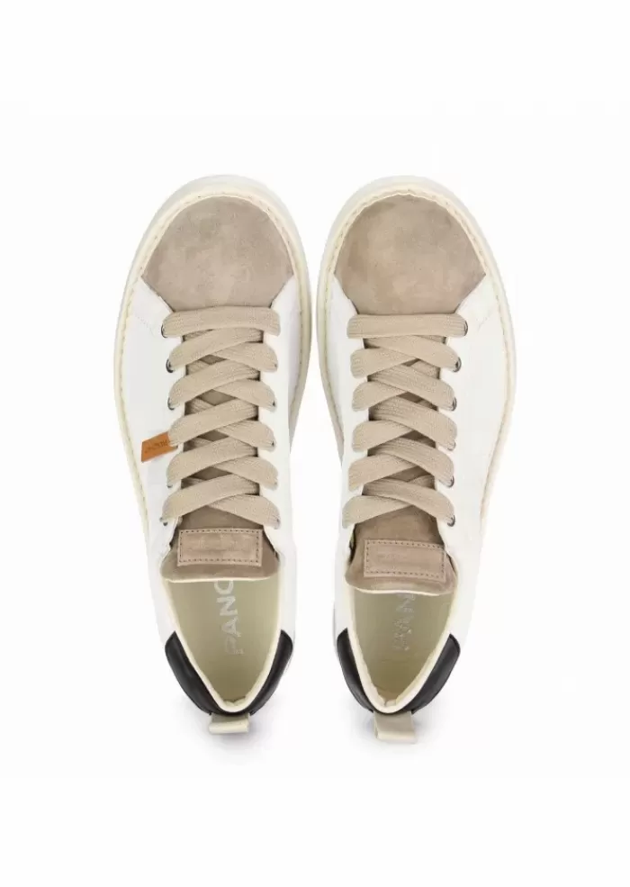 Outlet | Sneakers Eco-Pelle Bianco Beige Sneakers