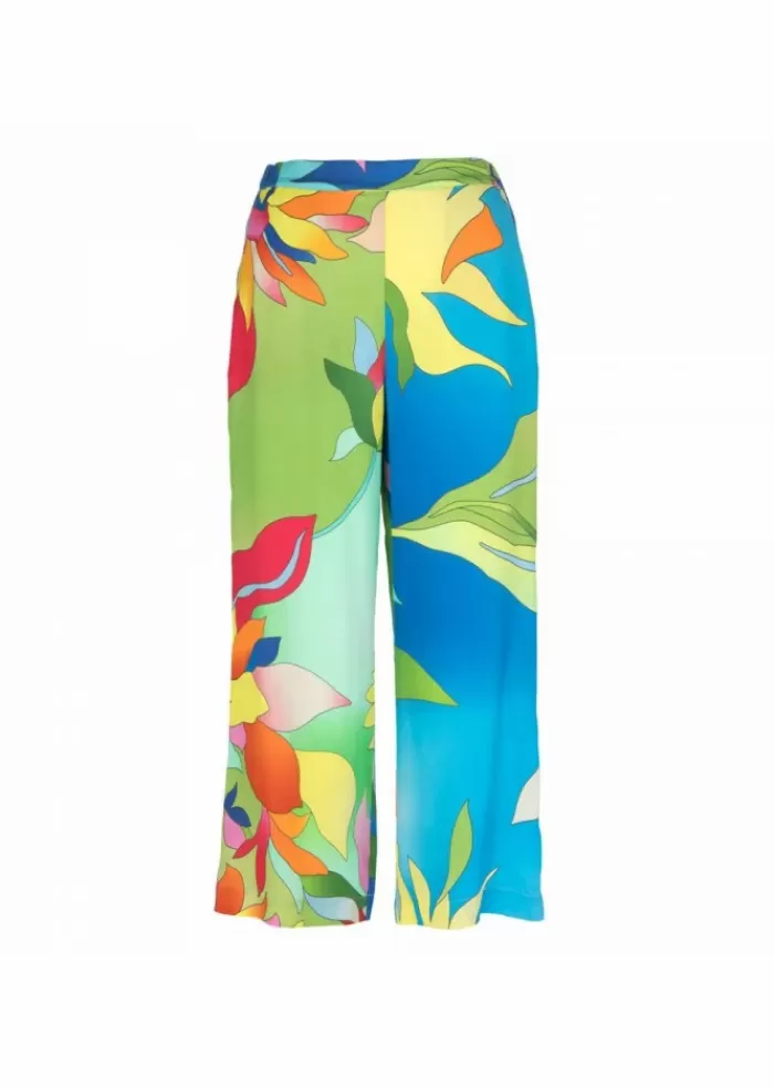 Flash Sale Pantaloni Donna | Y2St34 Flw08 Multicolore Pantaloni