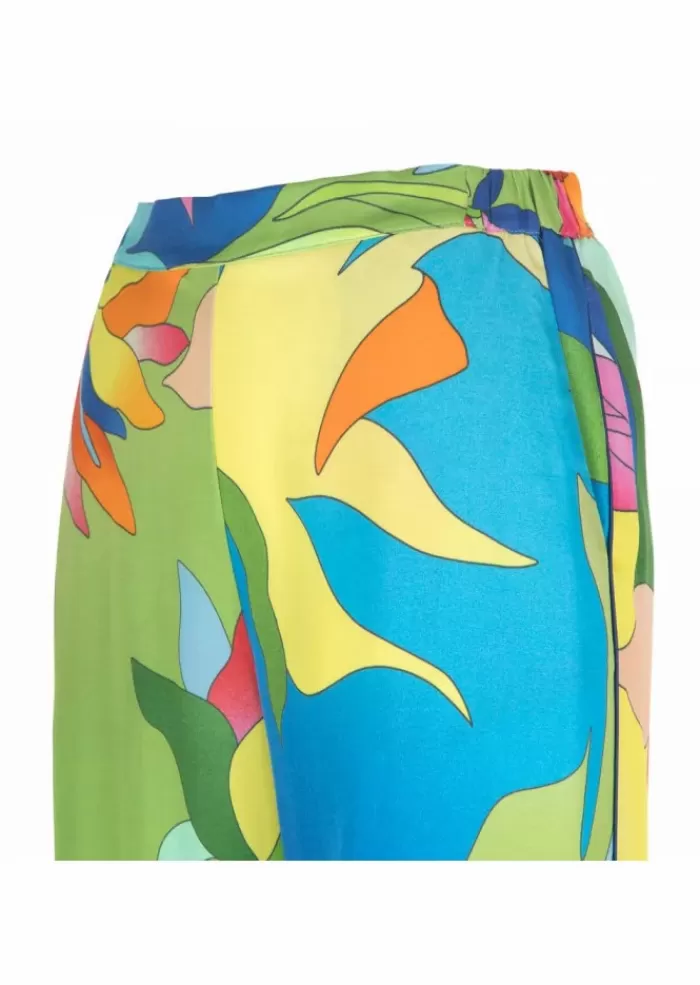 Flash Sale Pantaloni Donna | Y2St34 Flw08 Multicolore Pantaloni