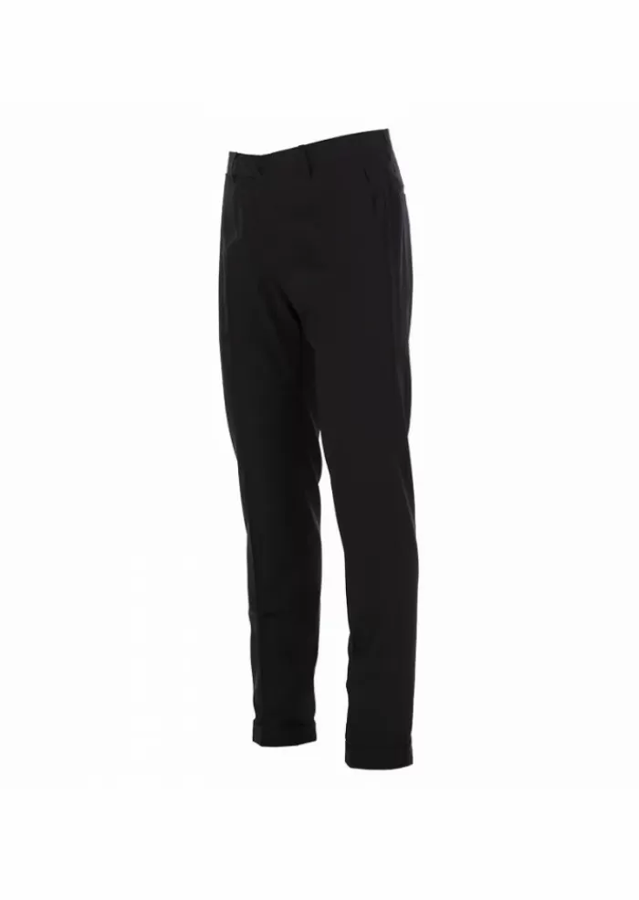 Outlet Pantaloni Uomo | Blu Navy Fresco Lana Pantaloni