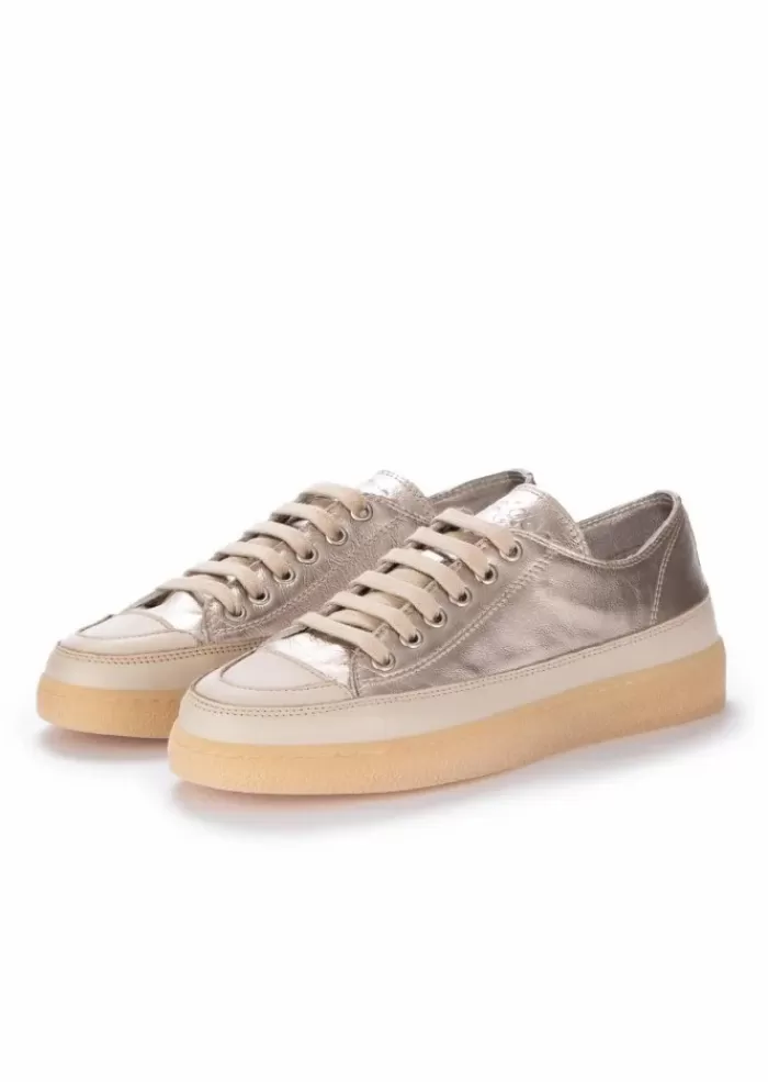 Outlet Patgoa | Sneakers Myo Beige Metallizato Sneakers