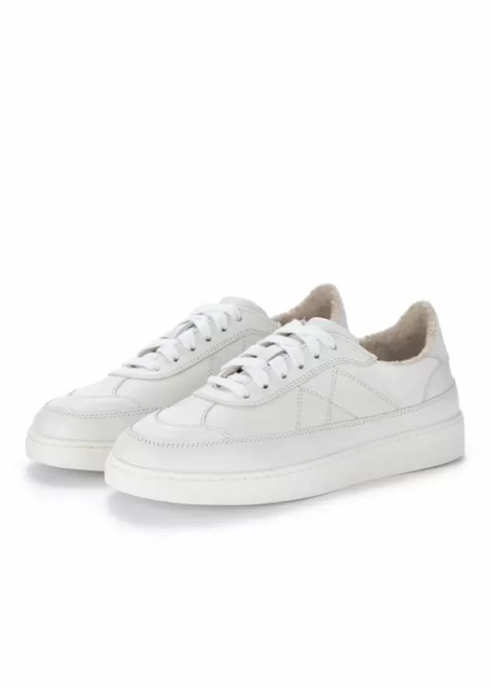 Shop Patgoa | Sneakers Saba Pelle Bianco Sneakers