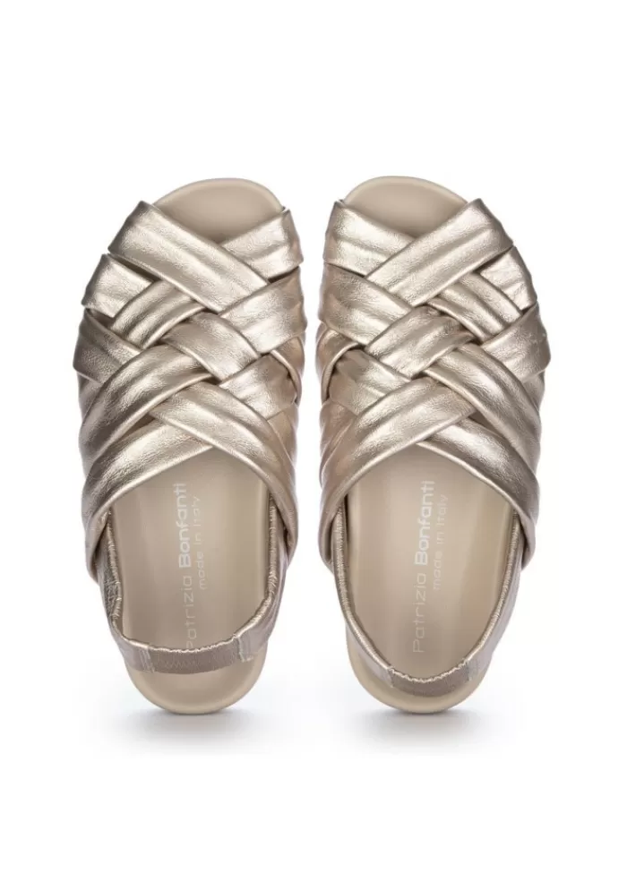 New | Sandali Amelie Back Silk Metallico Sandali