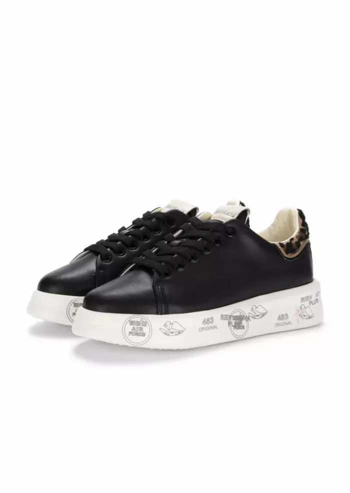 Shop | Sneakers Belle Pelle Nero Maculato Sneakers