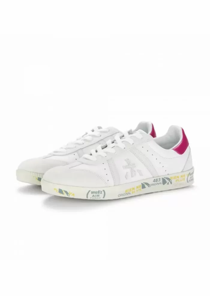 Online | Sneakers Donna Bonnied 5758 Bianco Rosa Sneakers