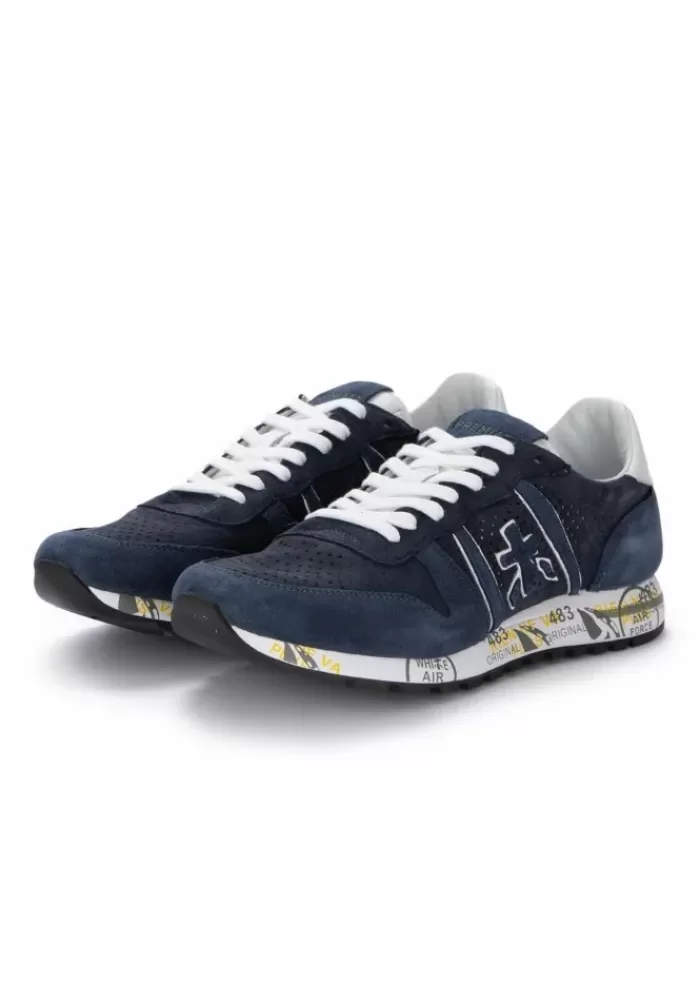 Fashion | Sneakers Eric Camoscio Blu Sneakers