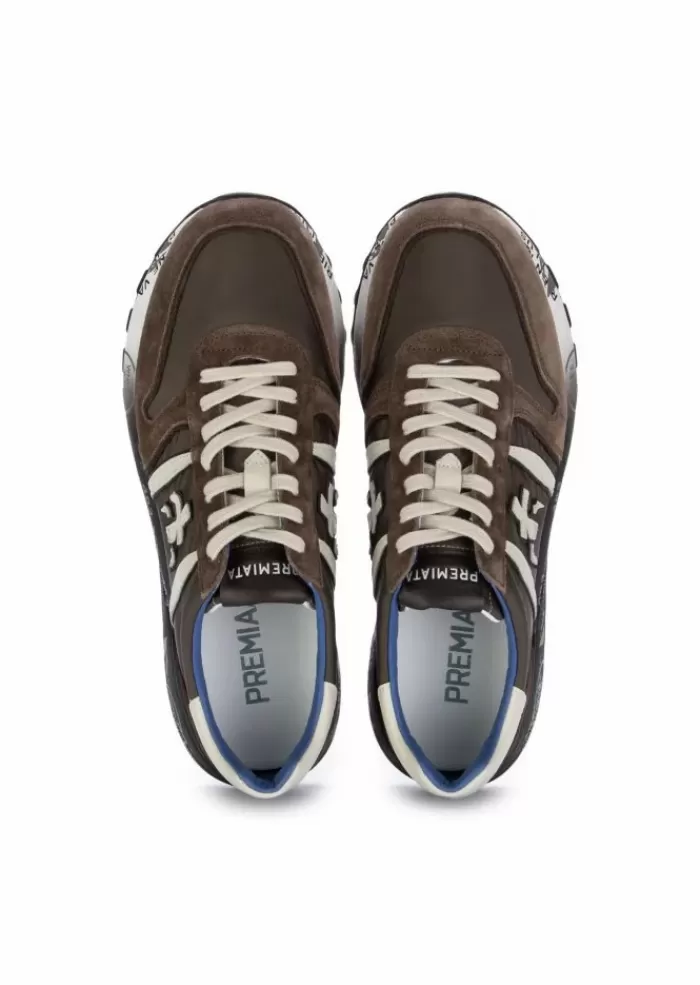 Discount | Sneakers Lander Camoscio Nylon Marrone Sneakers