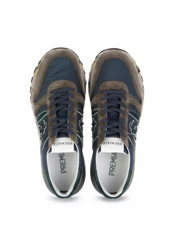 Hot | Sneakers Lander Grigio Blu Verde Sneakers