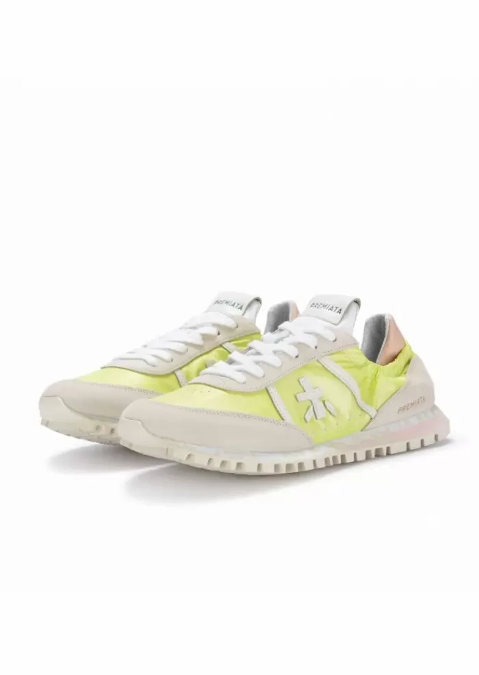 Shop | Sneakers Seand Verde Fluo Beige Sneakers