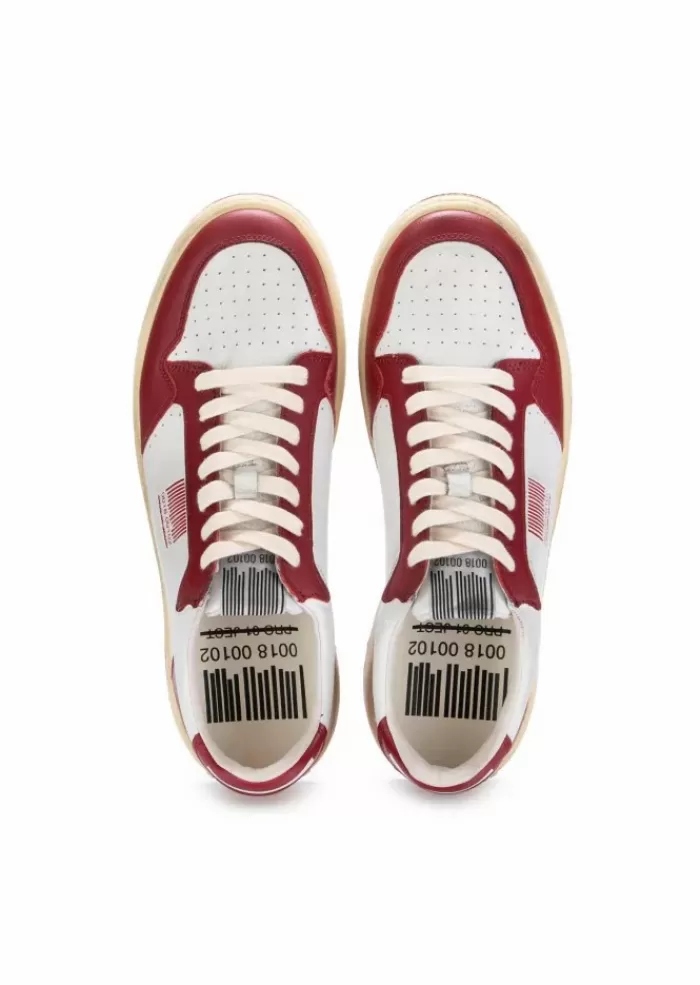 Cheap | Sneakers P7Bm Pelle Bianco Rosso Sneakers