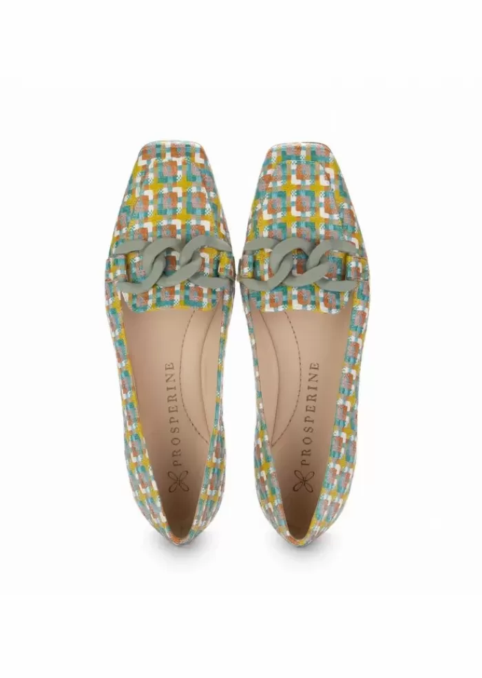 Cheap | Ballerine Chanelina Catena Verde Multicolore Ballerine