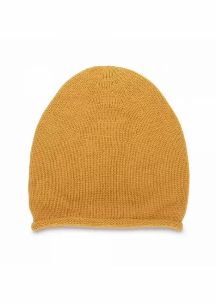 Online | Beretto Cashmere Rasato Giallo Cappelli