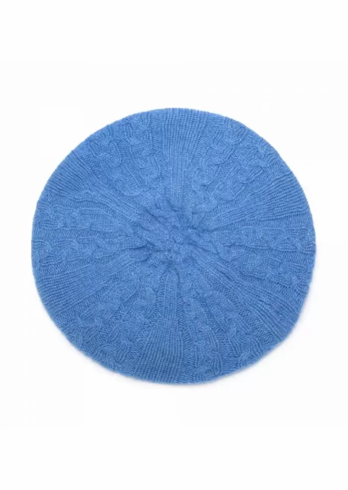 Sale | Berretto Basco Trecce Blu Cappelli