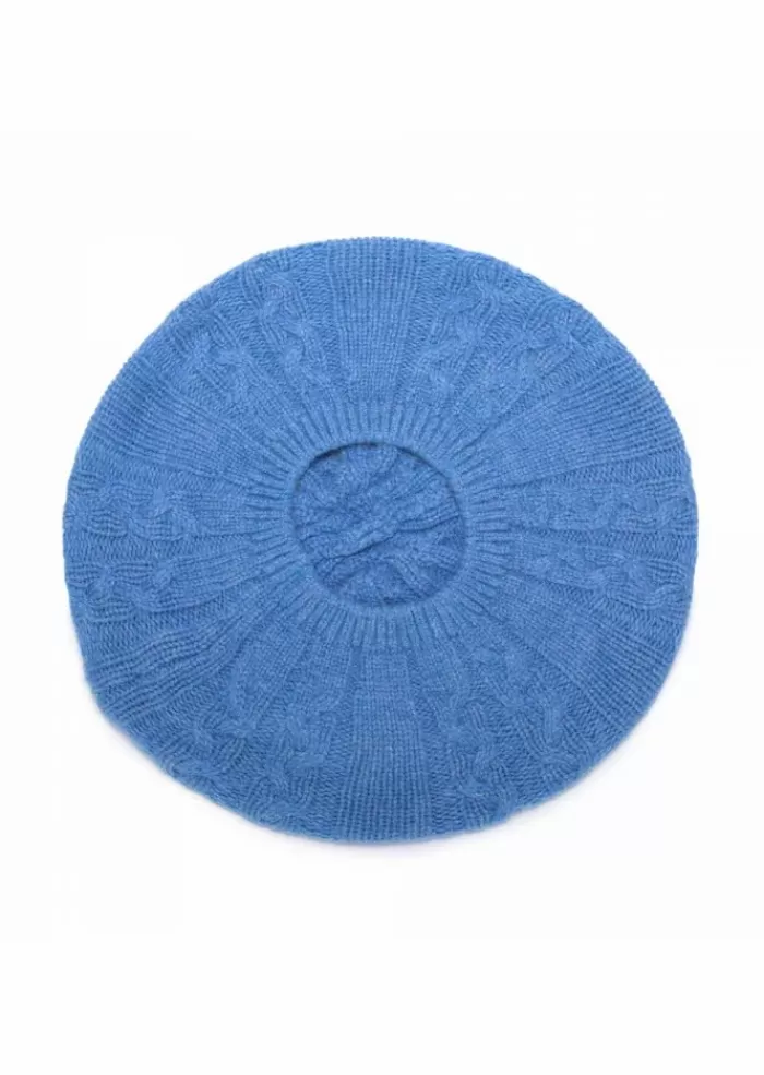 Sale | Berretto Basco Trecce Blu Cappelli