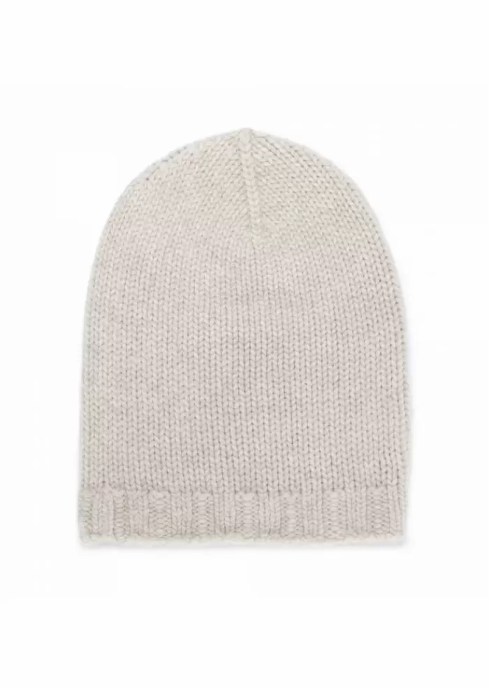 Cheap | Berretto Lungo Cashmere Beeige Cappelli