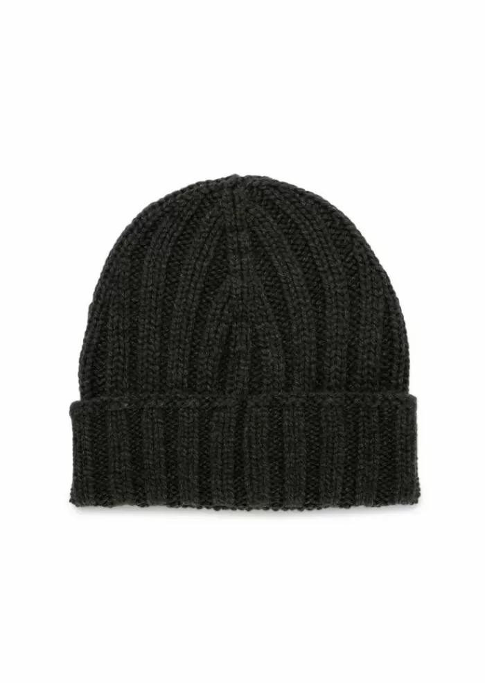 Discount | Berretto Pesante Coste Verde Scuro Cappelli