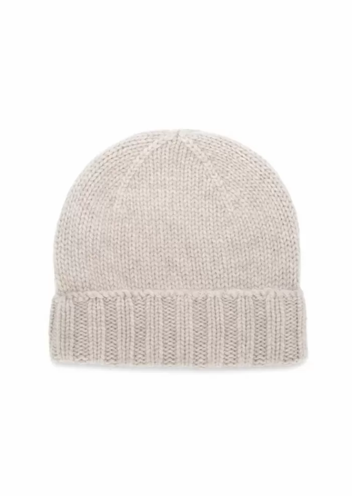 Discount | Berretto Rasato Beige Cappelli