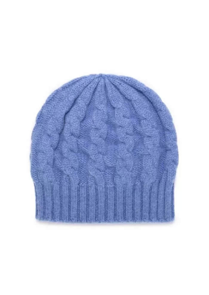 Hot | Berretto Treccia Blu Fiordaliso Cappelli