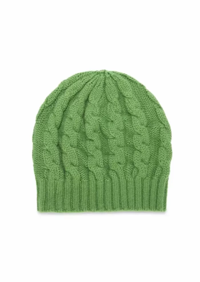 Shop | Berretto Treccia Verde Cappelli