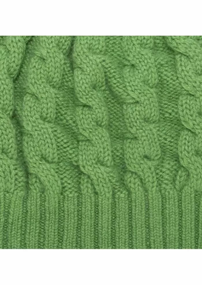 Shop | Berretto Treccia Verde Cappelli