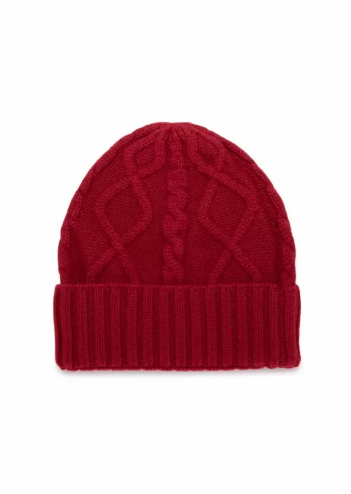 Discount | Berretto Waffle Rosso Cappelli