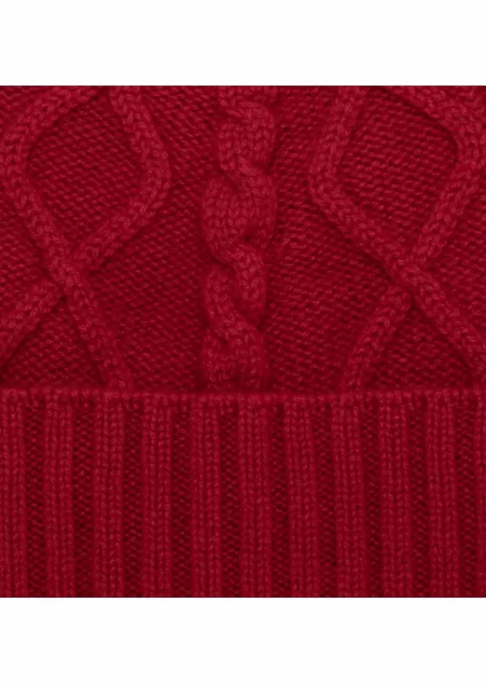 Discount | Berretto Waffle Rosso Cappelli