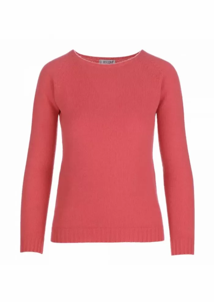 Fashion | Maglione Barchetta Rosa Fragola Maglieria