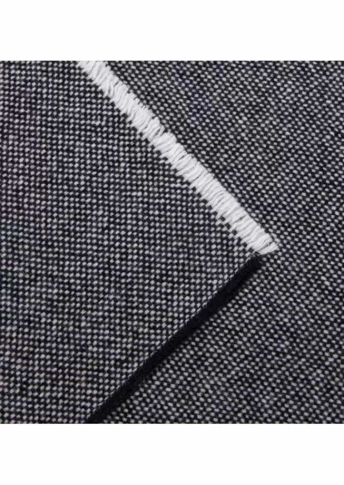 Sale | Sciarpa Giro Inglese Nero Grigio Sciarpe