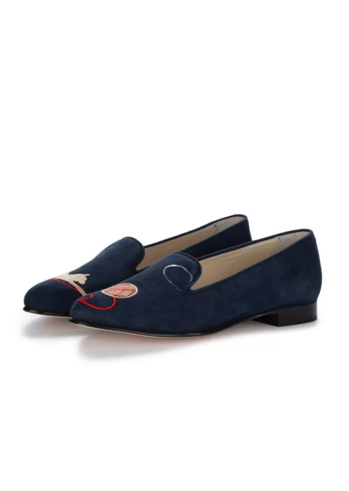 Hot | Ballerine Gatto Gomitolo Blu Ballerine