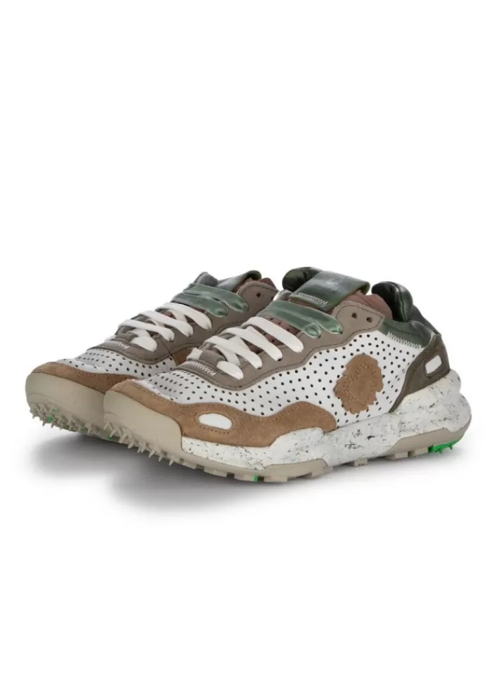 Outlet | Sneakers Chacrona Bianco Marrone Sneakers