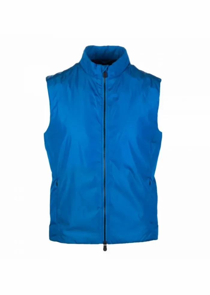 New | Gilet Bruce Blu Elettrico Piumini