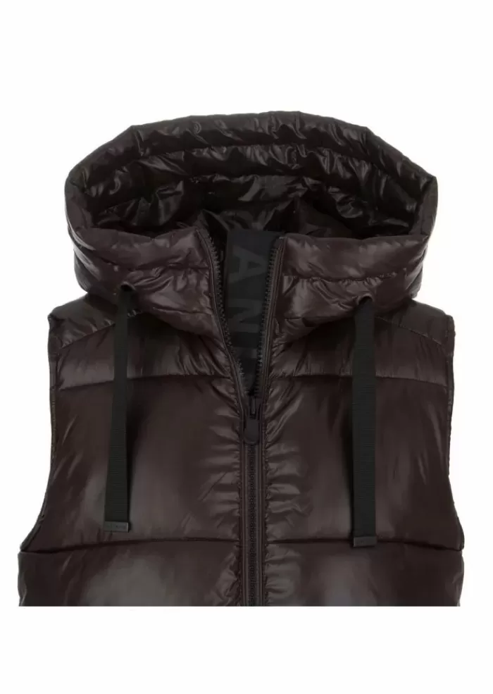 Best Sale | Gilet Piumino Luck17 Iria Marrone Scuro Gilet